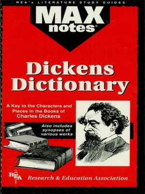 cover image of Dickens Dictionary (MAXNotes Literature Guides)